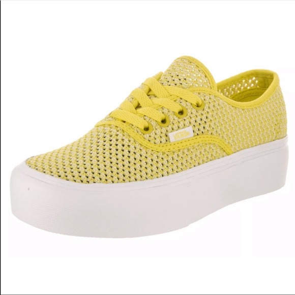 NEW Vans Unisex Platform (Summer Mesh) Skate Shoes - Picture 7 of 8